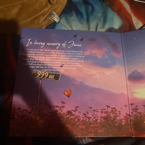 Juicewrld “Legends Never Die” Exclusive Purple LP Vinyl - Picture 3 of 6